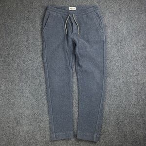 Taylor Stitch Apres Jogger Pants Mens Small Sashiko Organic Cotton Waffle Knit